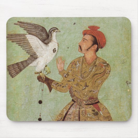De Falconer, Mughal Gold en Celedon Muismat (Voorkant)