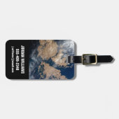 De Falklandeilanden (Islas Malvinas). Bagagelabel (Voorkant horizontaal)