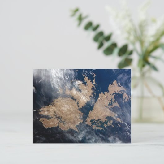 De Falklandeilanden (Islas Malvinas). Briefkaart (Staand voorkant)