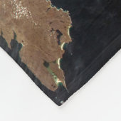 De Falklandeilanden (Islas Malvinas). Fleece Deken (Hoek)