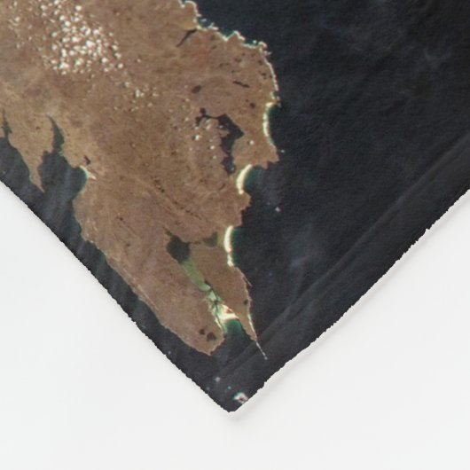 De Falklandeilanden (Islas Malvinas). Fleece Deken (Hoek)