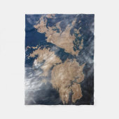 De Falklandeilanden (Islas Malvinas). Fleece Deken (Voorkant)