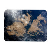 De Falklandeilanden (Islas Malvinas). Magneet (Horizontaal)