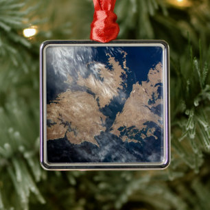 De Falklandeilanden (Islas Malvinas). Metalen Ornament