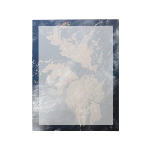 De Falklandeilanden (Islas Malvinas). Notitieblok (Linkerzijde)