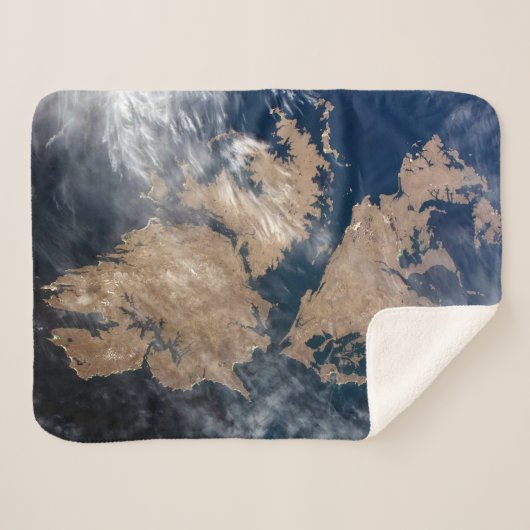 De Falklandeilanden (Islas Malvinas). Sherpa Deken (Voorkant (horizontaal))