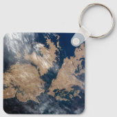 De Falklandeilanden (Islas Malvinas). Sleutelhanger (Achterkant)