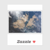 De Falklandeilanden (Islas Malvinas). Sticker (Vel)