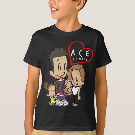 de familie ace t-shirt (Voorkant)