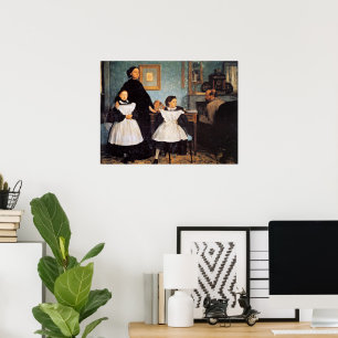 De familie Bellelli door Edgar Degas, Poster