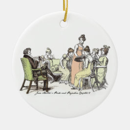 De familie Bennet - Jane Austen Pride & Prejudice Keramisch Ornament