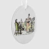 De familie Bennet - Jane Austen Pride & Prejudice Ornament (voorkant)