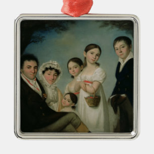 De familie Boratynsky, 1816 Metalen Ornament