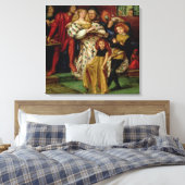 De familie Borgia, 1863 Canvas Afdruk (Insitu (Slaapkamer))
