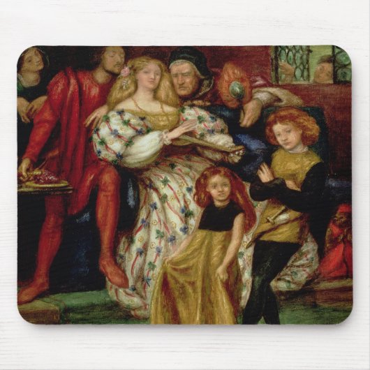 De familie Borgia, 1863 Muismat (Voorkant)