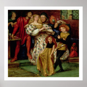 De familie Borgia, 1863 Poster