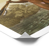 De familie Botocudos uit Le Cos, Rio Grande, Brazi Poster (Hoek)