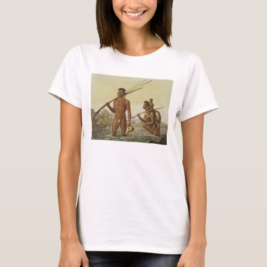 De familie Botocudos uit Le Cos, Rio Grande, Brazi T-shirt (Voorkant)