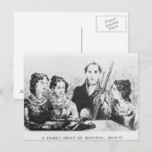 De familie Bronte Briefkaart (Voorkant / Achterkant)
