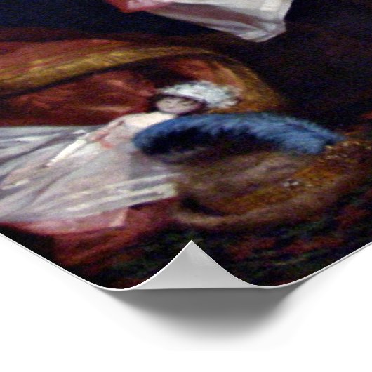 De familie Copley van John Singleton Copley Poster (Hoek)