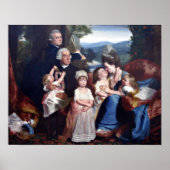 De familie Copley van John Singleton Copley Poster (Voorkant)