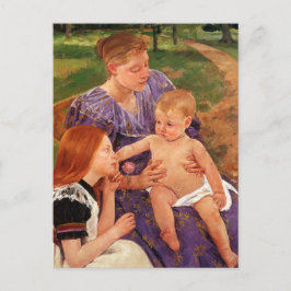 De Familie door Mary Cassatt Ansichtkaart Briefkaart