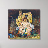 De familie | Egon Schiele | Canvas Afdruk (Voorkant)