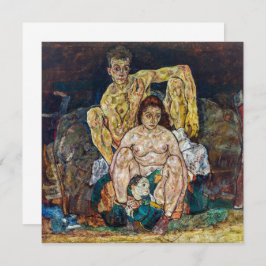 De familie | Egon Schiele | Kaart