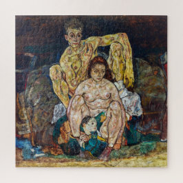 De familie | Egon Schiele | Legpuzzel