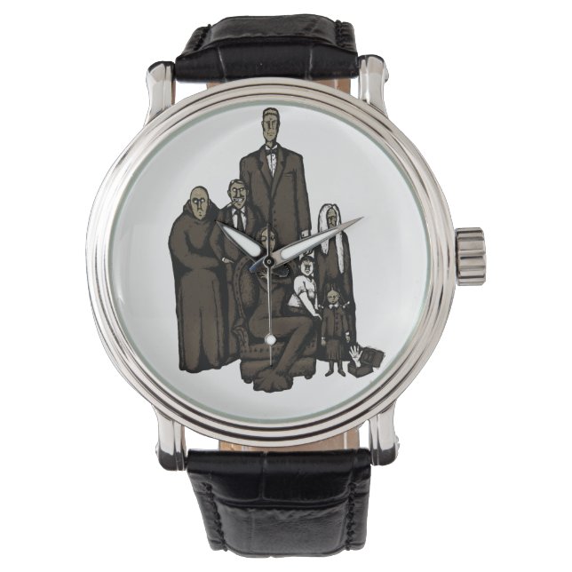 De familie Eves Horloge (Voorkant)