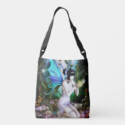 De familie Fairy en de Firefly Crossbody Tas (Achterkant)