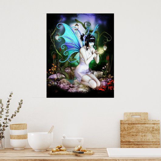 De familie Fairy en de Firefly Poster (Keuken)