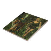 De familie Fairy en de tijger Tegeltje (Zijkant)