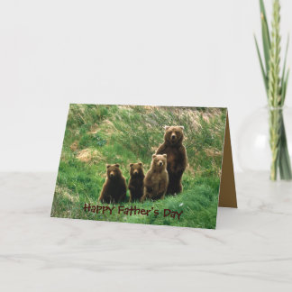 De familie, Gelukkig Vaderdag Kaart