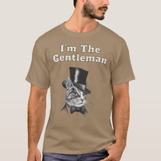 De familie Gentleman Cat T-shirt