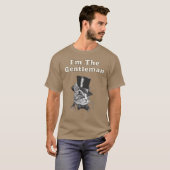 De familie Gentleman Cat T-shirt (Voorkant volledig)