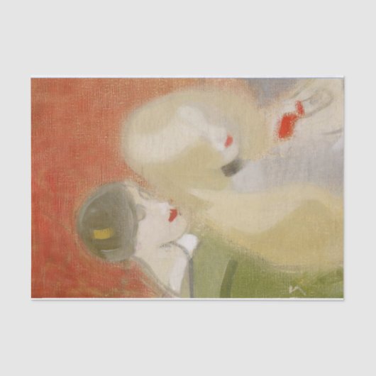 De familie Heirloom, Helene Schjerfbeck Tissuepapier (Voorkant)