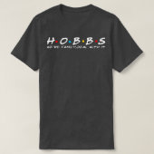 De familie Hobbs Achternaam Hobbs Achternaam T-shirt (Design voorkant)
