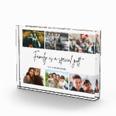 De familie is een Speciale Foto Collage van het Ci (Rechts)