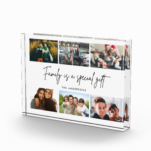 De familie is een Speciale Foto Collage van het Ci (Rechts)