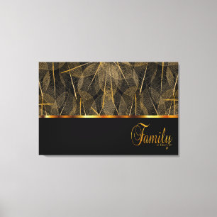 De familie is voor altijd op de Aders van de Canvas Afdruk