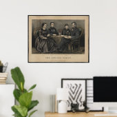 De familie Lincoln Poster (Thuiskantoor)