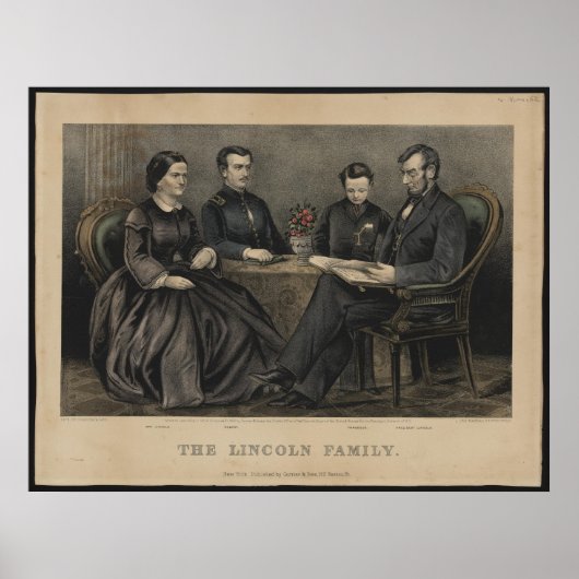 De familie Lincoln Poster (Voorkant)