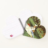 De familie Monet in hun tuin Edouard Manet Notitieboek (Binnen)