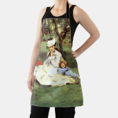 De familie Monet in hun tuin Edouard Manet Schort (Insitu)