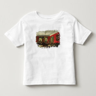 De familie Nashchokin in de tekenkamer Kinder Shirts