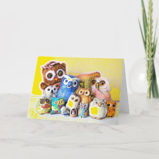 De familie Owl Kaart