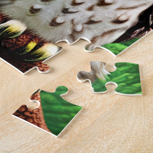 De familie Owl Legpuzzel (Zijkant)