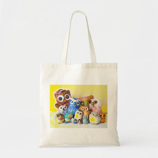De familie Owl Tote Bag