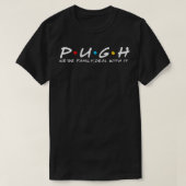 De familie Pugh Pugh Achternaam Pugh Achternaam T-shirt (Design voorkant)